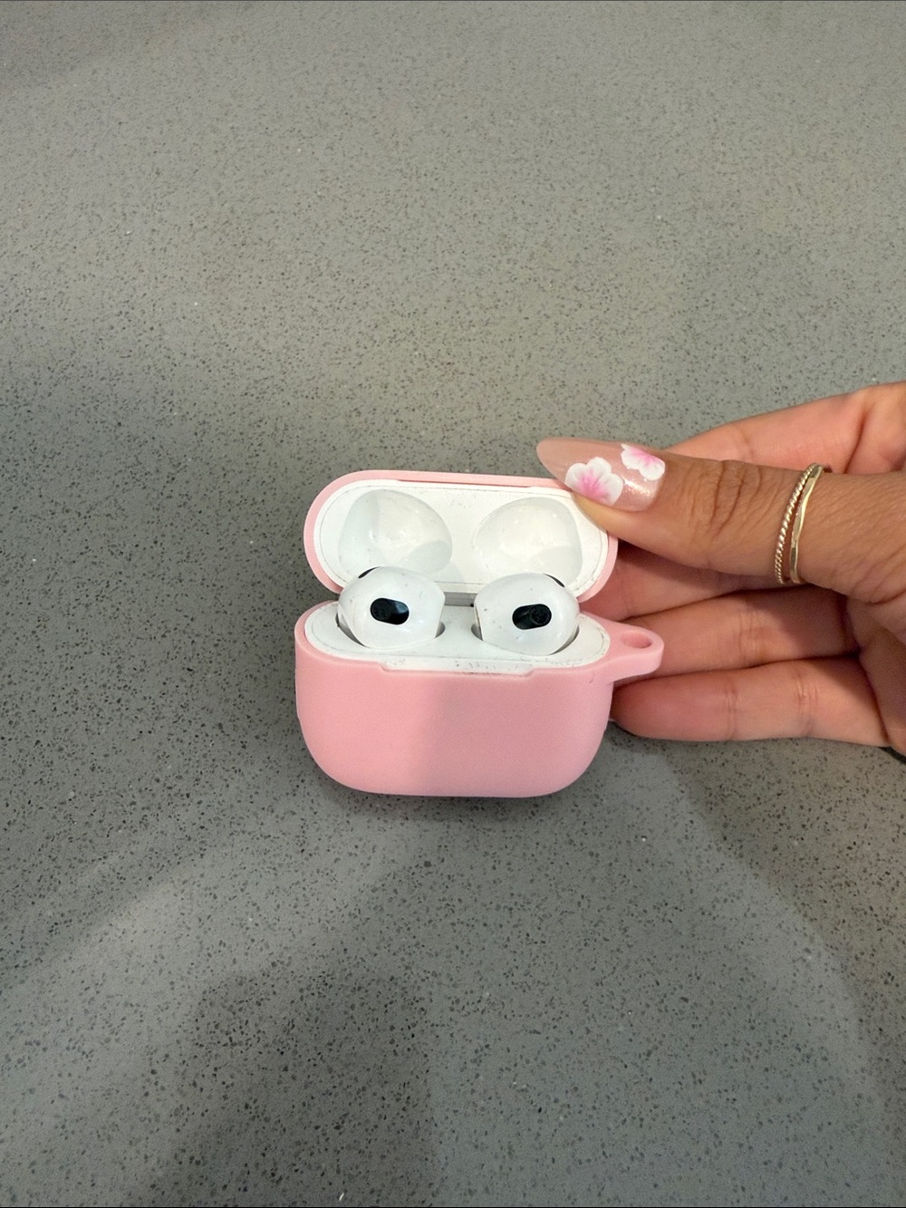 Apple AirPods 3 with Pink Case